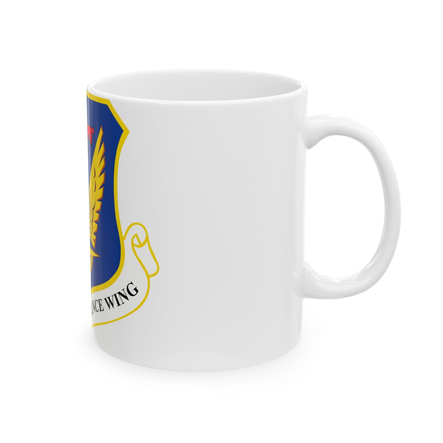 480th Intelligence Wing (U.S. Air Force) White Coffee Mug-The Sticker Space