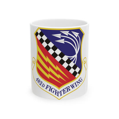 482d Fighter Wing (U.S. Air Force) White Coffee Mug-11oz-The Sticker Space