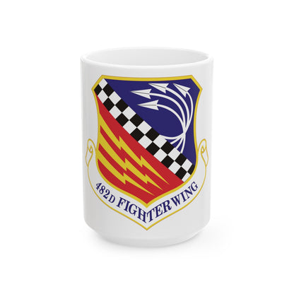 482d Fighter Wing (U.S. Air Force) White Coffee Mug-15oz-The Sticker Space