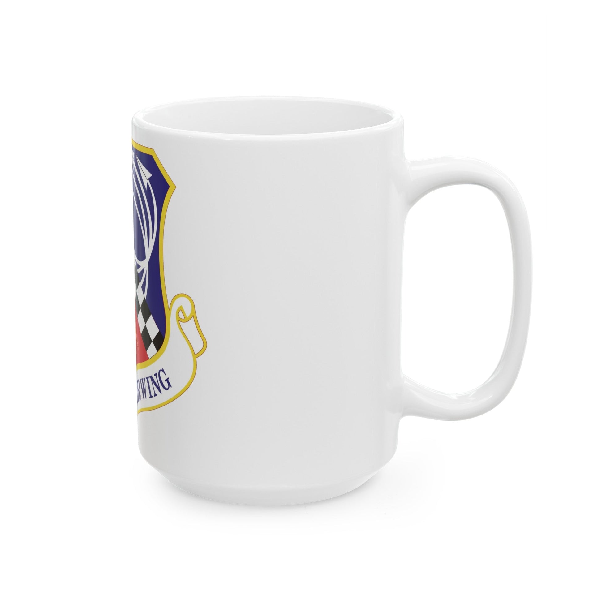 482d Fighter Wing (U.S. Air Force) White Coffee Mug-The Sticker Space