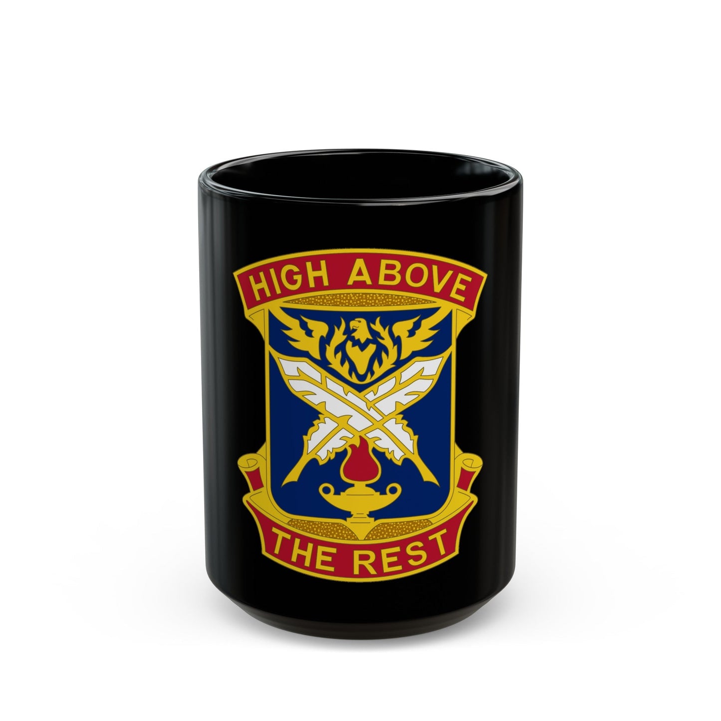 4TH ADJUTANT GENERAL BATTALION (U.S. Army) Black Coffee Mug-15oz-The Sticker Space