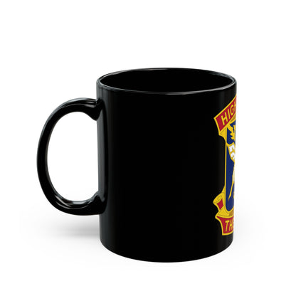 4TH ADJUTANT GENERAL BATTALION (U.S. Army) Black Coffee Mug-The Sticker Space