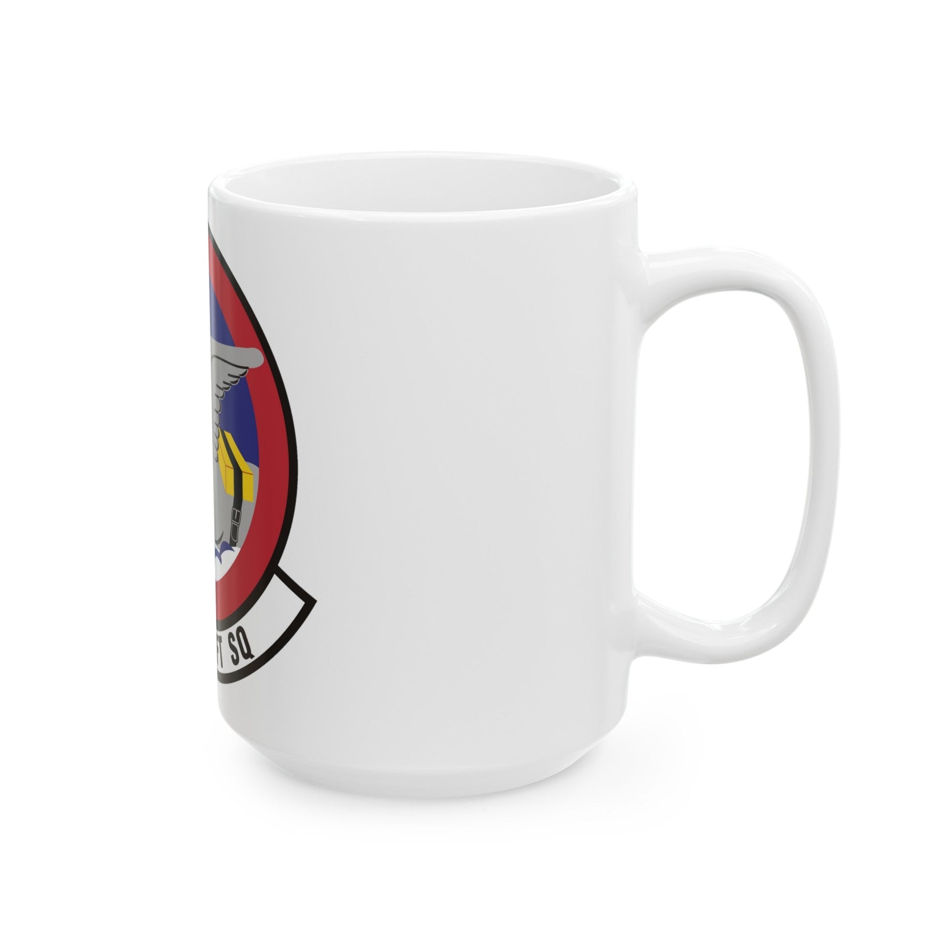 4th Airlift Squadron (U.S. Air Force) White Coffee Mug-The Sticker Space