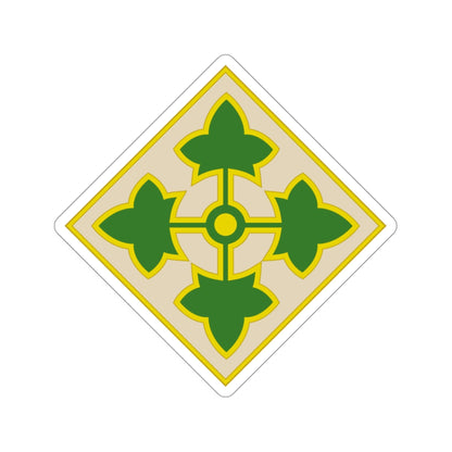 4th Infantry Division (U.S. Army) STICKER Vinyl Die-Cut Decal-3 Inch-The Sticker Space
