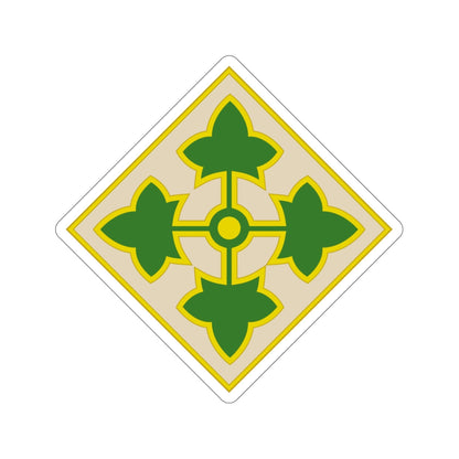 4th Infantry Division (U.S. Army) STICKER Vinyl Die-Cut Decal-6 Inch-The Sticker Space