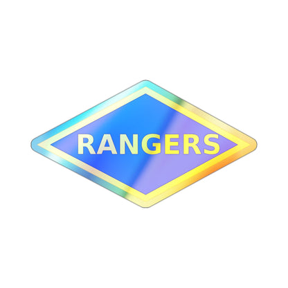 4th Ranger Battalion (U.S. Army) Holographic STICKER Die-Cut Vinyl Decal-2 Inch-The Sticker Space