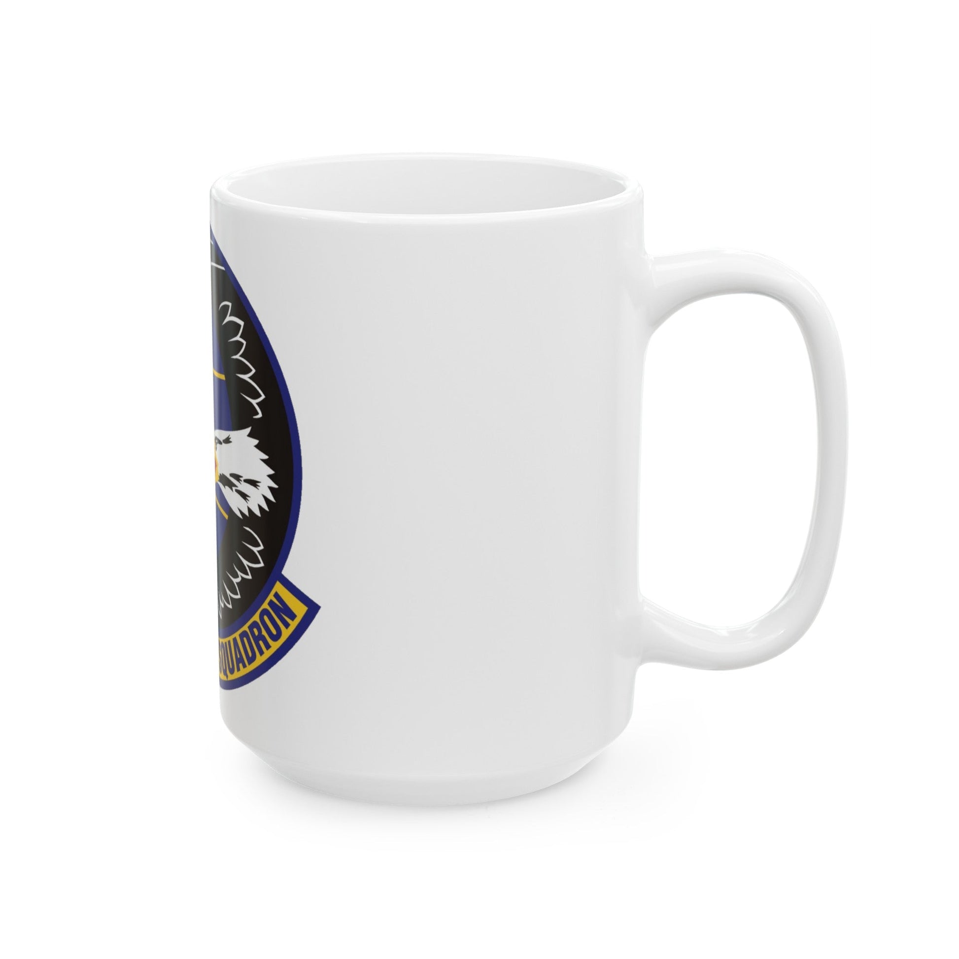 4th Services Squadron (U.S. Air Force) White Coffee Mug-The Sticker Space