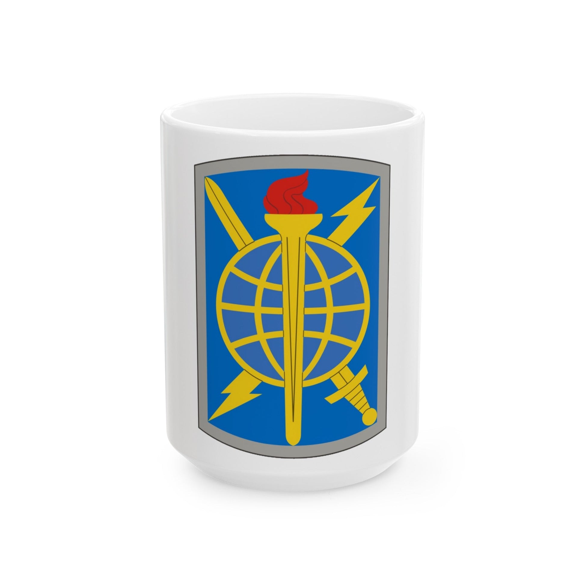 500 Military Intelligence Brigade (U.S. Army) White Coffee Mug-15oz-The Sticker Space