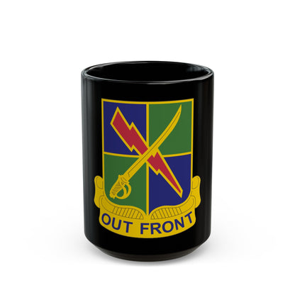 501 Military Intelligence Battalion (U.S. Army) Black Coffee Mug-15oz-The Sticker Space