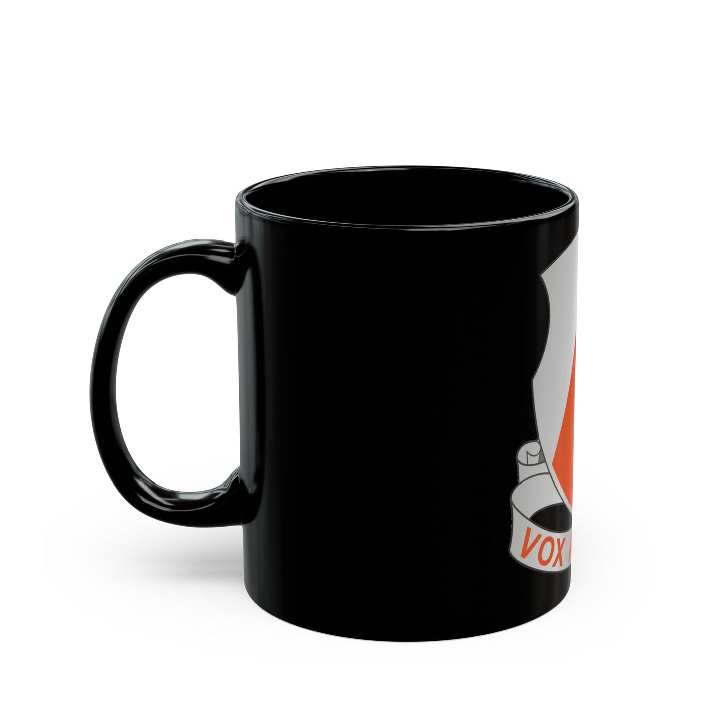 501 Signal Battalion (U.S. Army) Black Coffee Mug-The Sticker Space