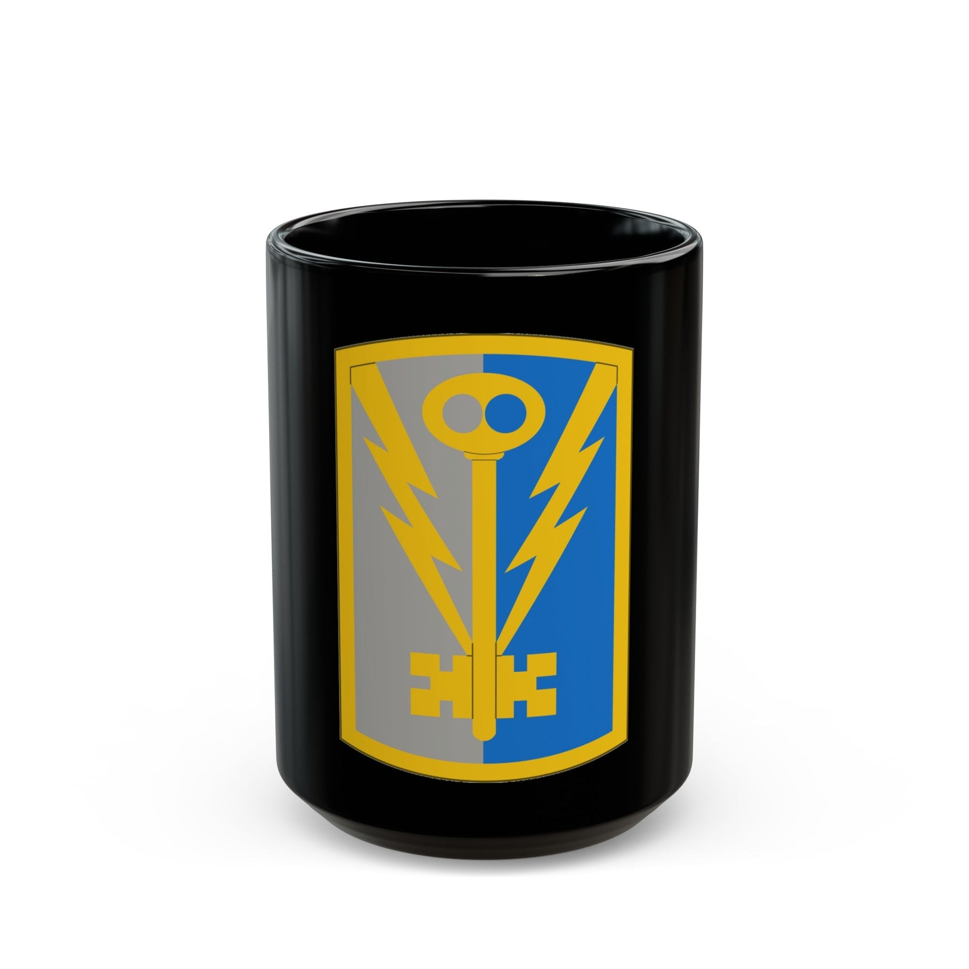 501st Military Intelligence Brigade (U.S. Army) Black Coffee Mug-15oz-The Sticker Space