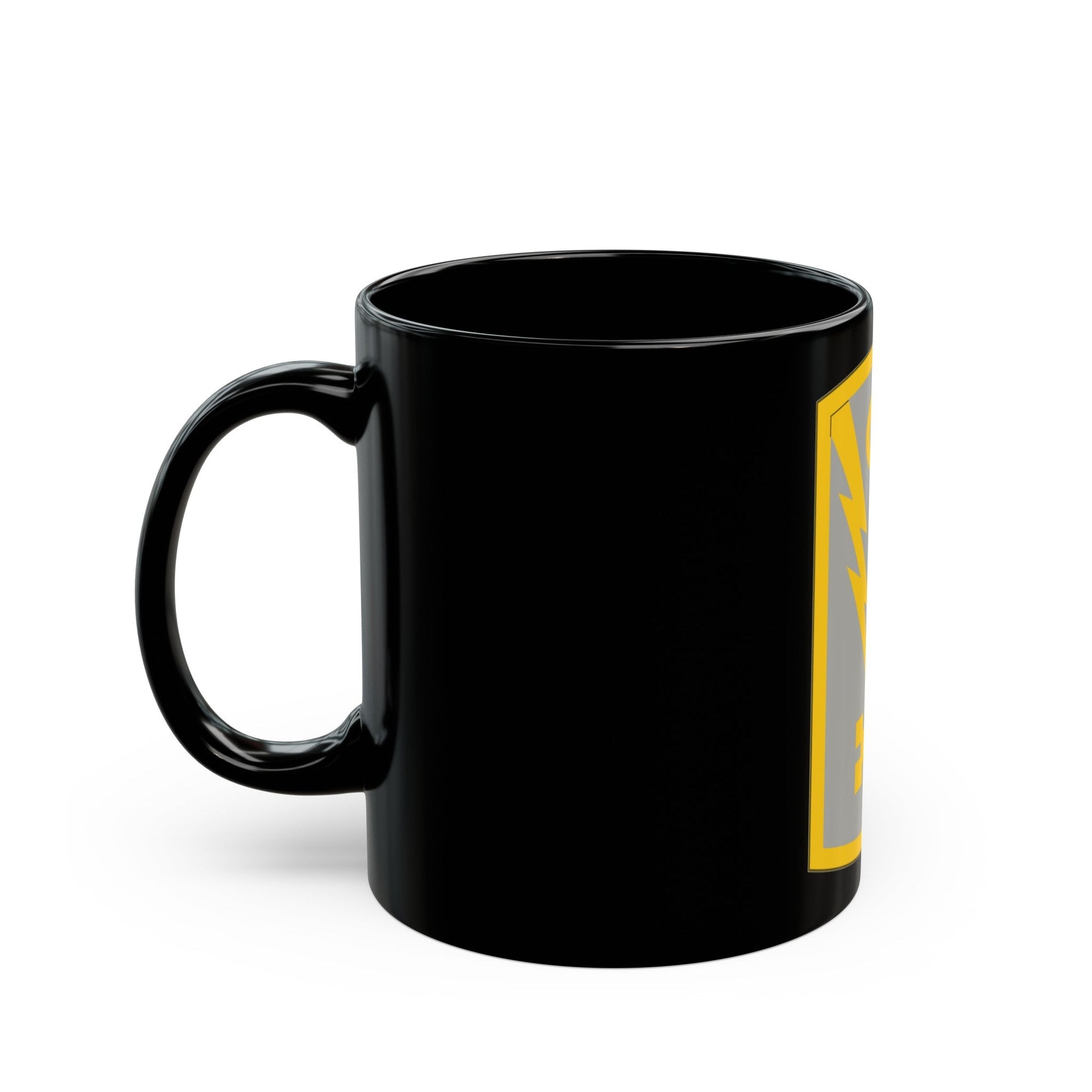 501st Military Intelligence Brigade (U.S. Army) Black Coffee Mug-The Sticker Space
