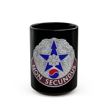 502 Field Hospital (U.S. Army) Black Coffee Mug-15oz-The Sticker Space