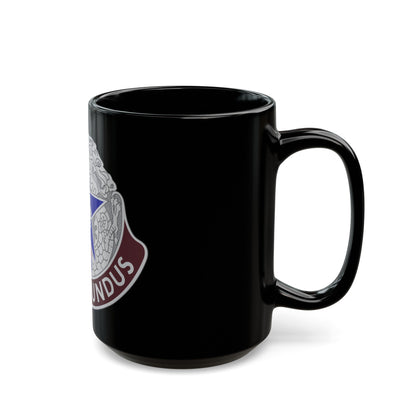 502 Field Hospital (U.S. Army) Black Coffee Mug-The Sticker Space