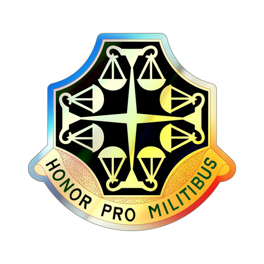 502 Military Police Battalion (U.S. Army) Holographic STICKER Die-Cut Vinyl Decal-6 Inch-The Sticker Space