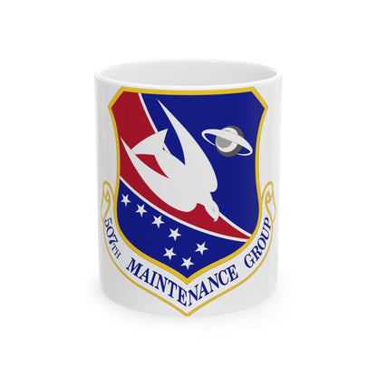 507th Maintenance Group (U.S. Air Force) White Coffee Mug-11oz-The Sticker Space