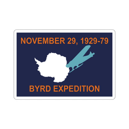 50th Anniversary Commemorative Flag of Byrd's First Antarctic Expedition STICKER Vinyl Die-Cut Decal-2 Inch-The Sticker Space