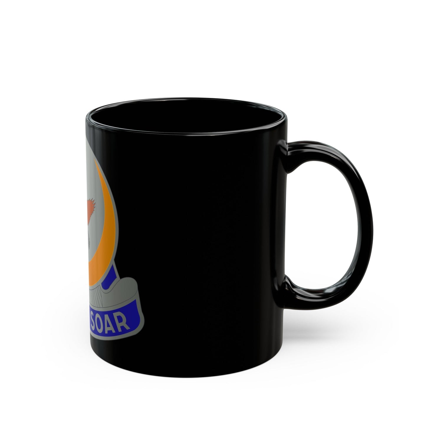 51 Aviation Group (U.S. Army) Black Coffee Mug-The Sticker Space