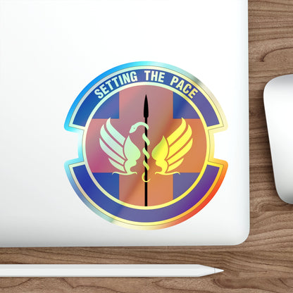 51 Operational Medical Readiness Squadron PACAF (U.S. Air Force) Holographic STICKER Die-Cut Vinyl Decal-The Sticker Space