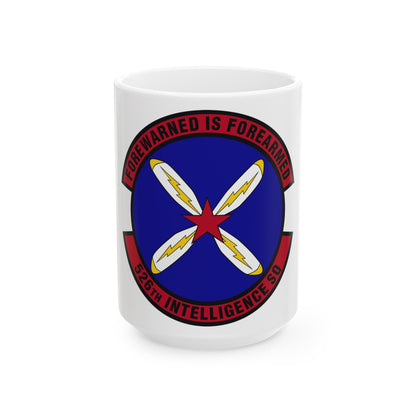 526th Intelligence Squadron (U.S. Air Force) White Coffee Mug-15oz-The Sticker Space