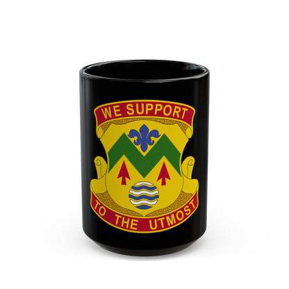 528 Sustainment Brigade (U.S. Army) Black Coffee Mug-15oz-The Sticker Space