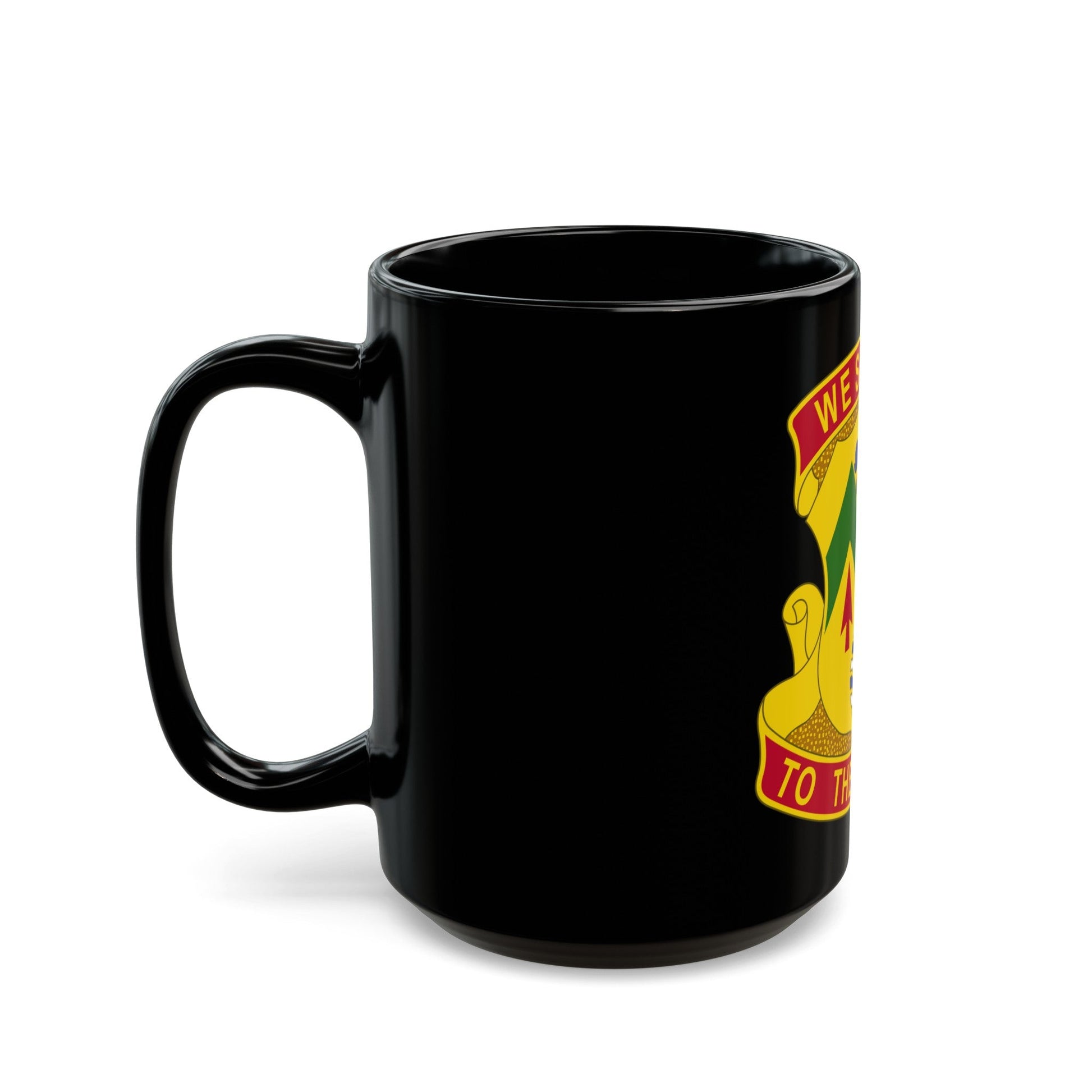 528 Sustainment Brigade (U.S. Army) Black Coffee Mug-The Sticker Space