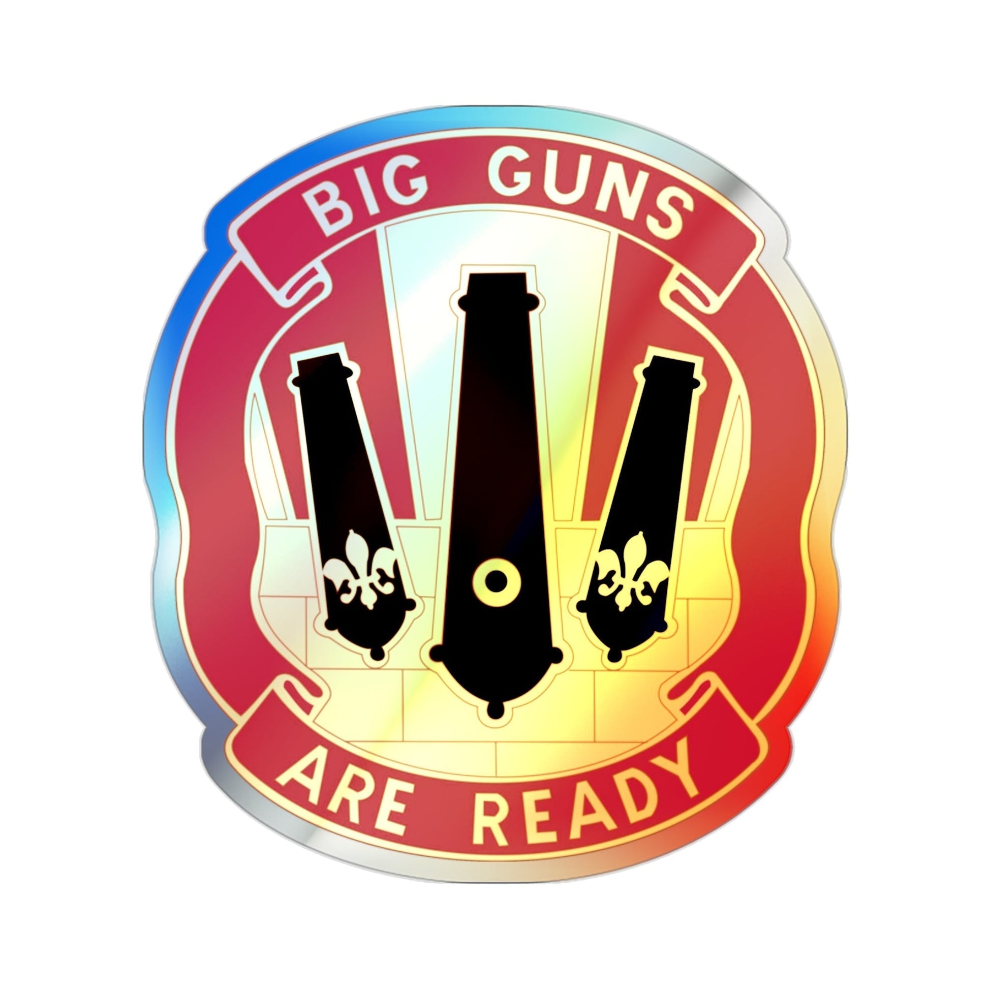 52nd Artillery Group (U.S. Army) Holographic STICKER Die-Cut Vinyl Decal-2 Inch-The Sticker Space
