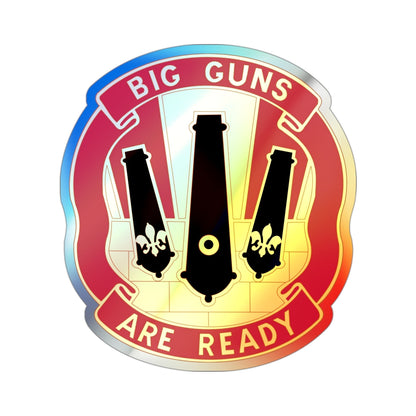 52nd Artillery Group (U.S. Army) Holographic STICKER Die-Cut Vinyl Decal-3 Inch-The Sticker Space