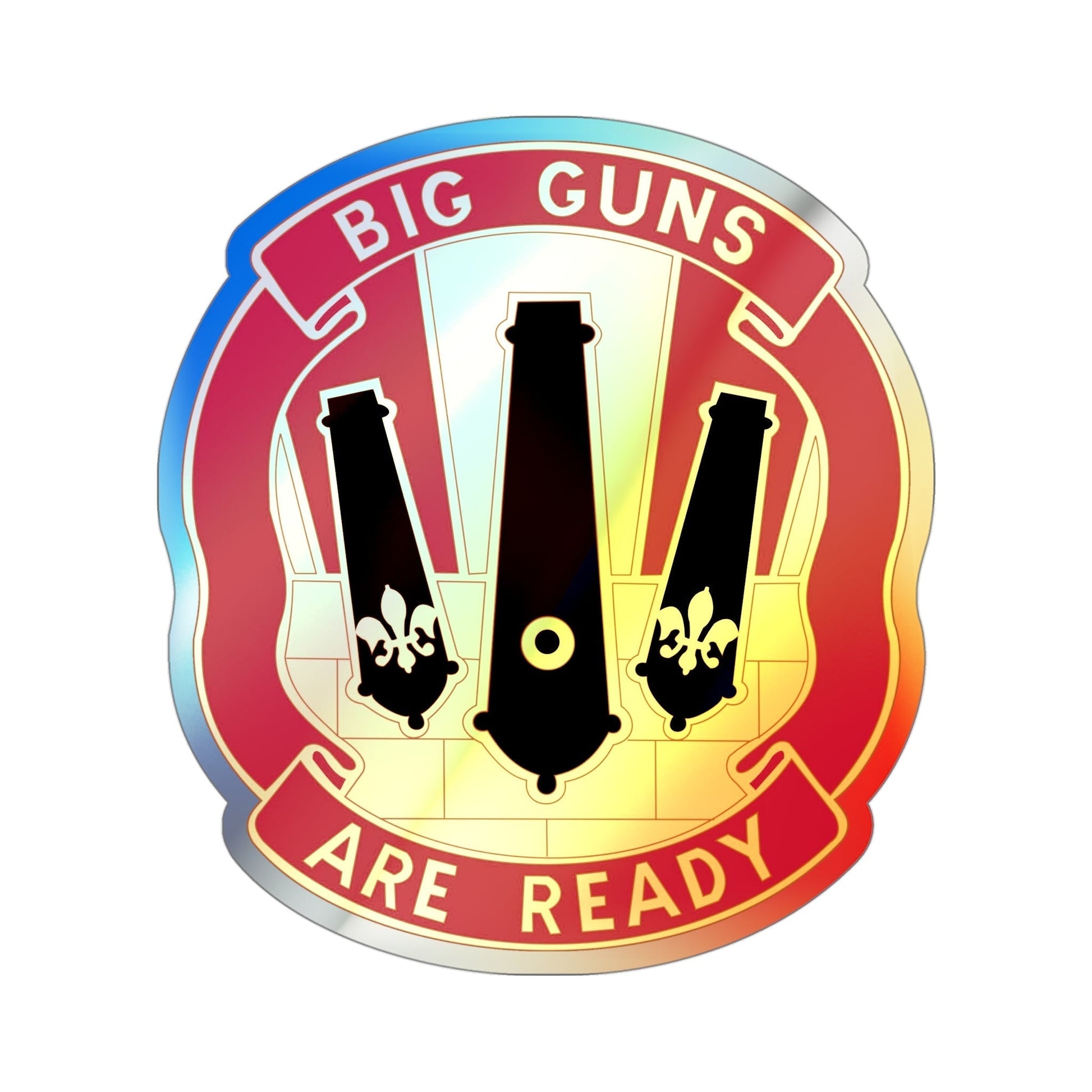 52nd Artillery Group (U.S. Army) Holographic STICKER Die-Cut Vinyl Decal-4 Inch-The Sticker Space
