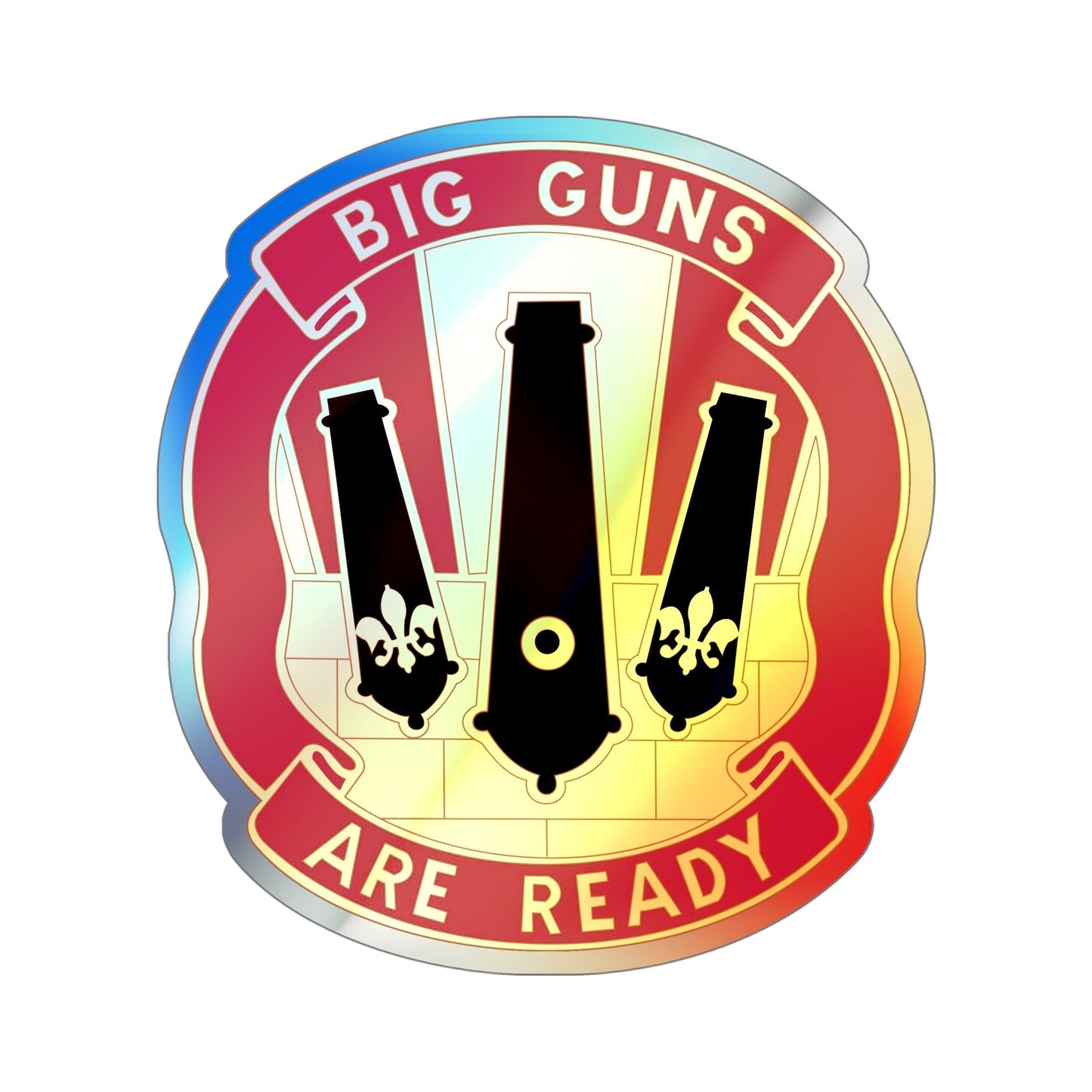 52nd Artillery Group (U.S. Army) Holographic STICKER Die-Cut Vinyl Decal-6 Inch-The Sticker Space