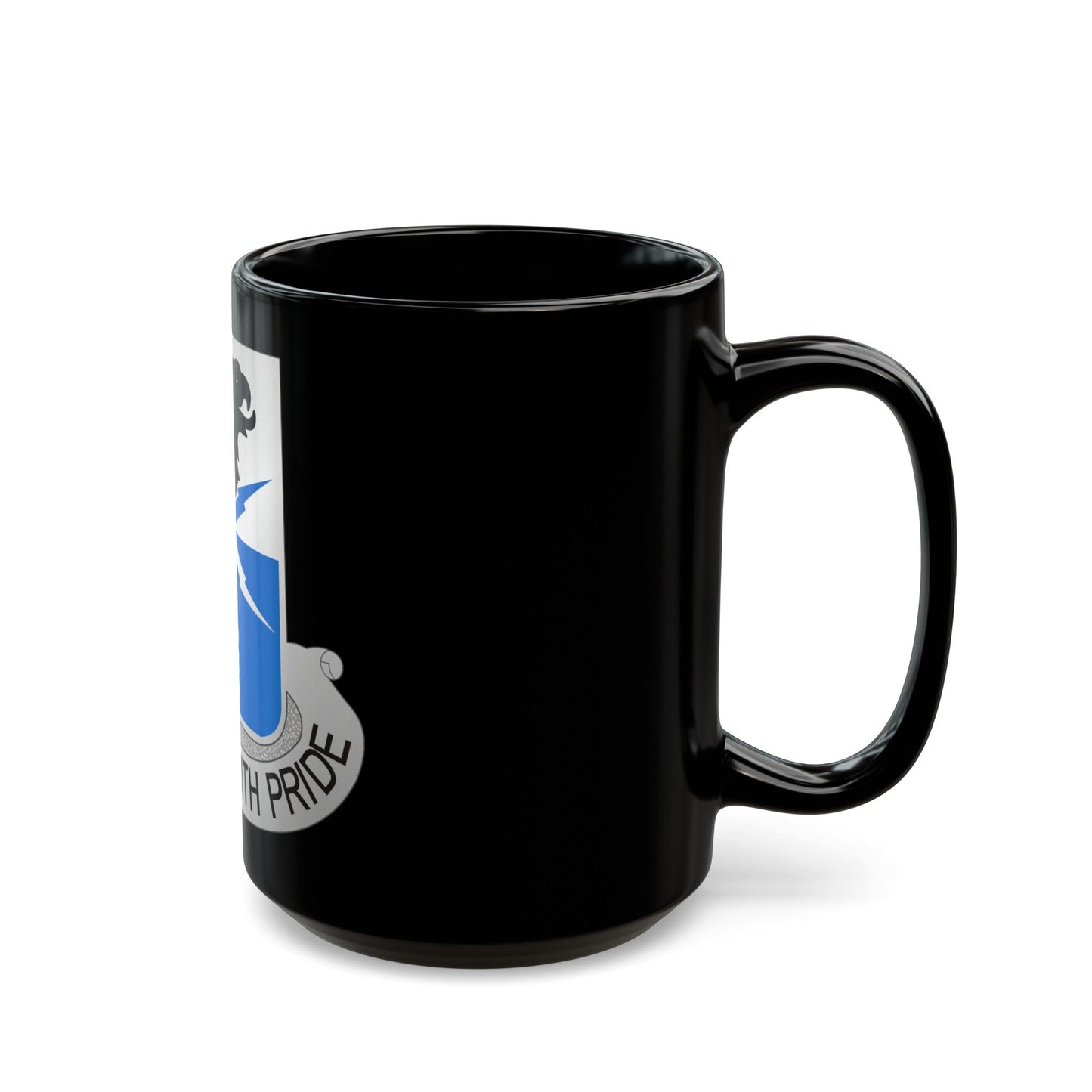 533 Military Intelligence Battalion (U.S. Army) Black Coffee Mug-The Sticker Space