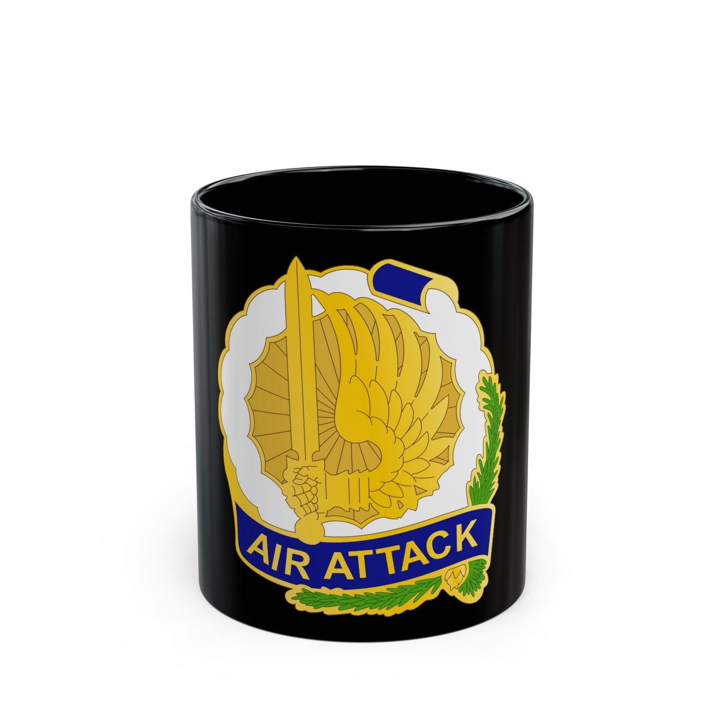 540 Aviation Group (U.S. Army) Black Coffee Mug-11oz-The Sticker Space