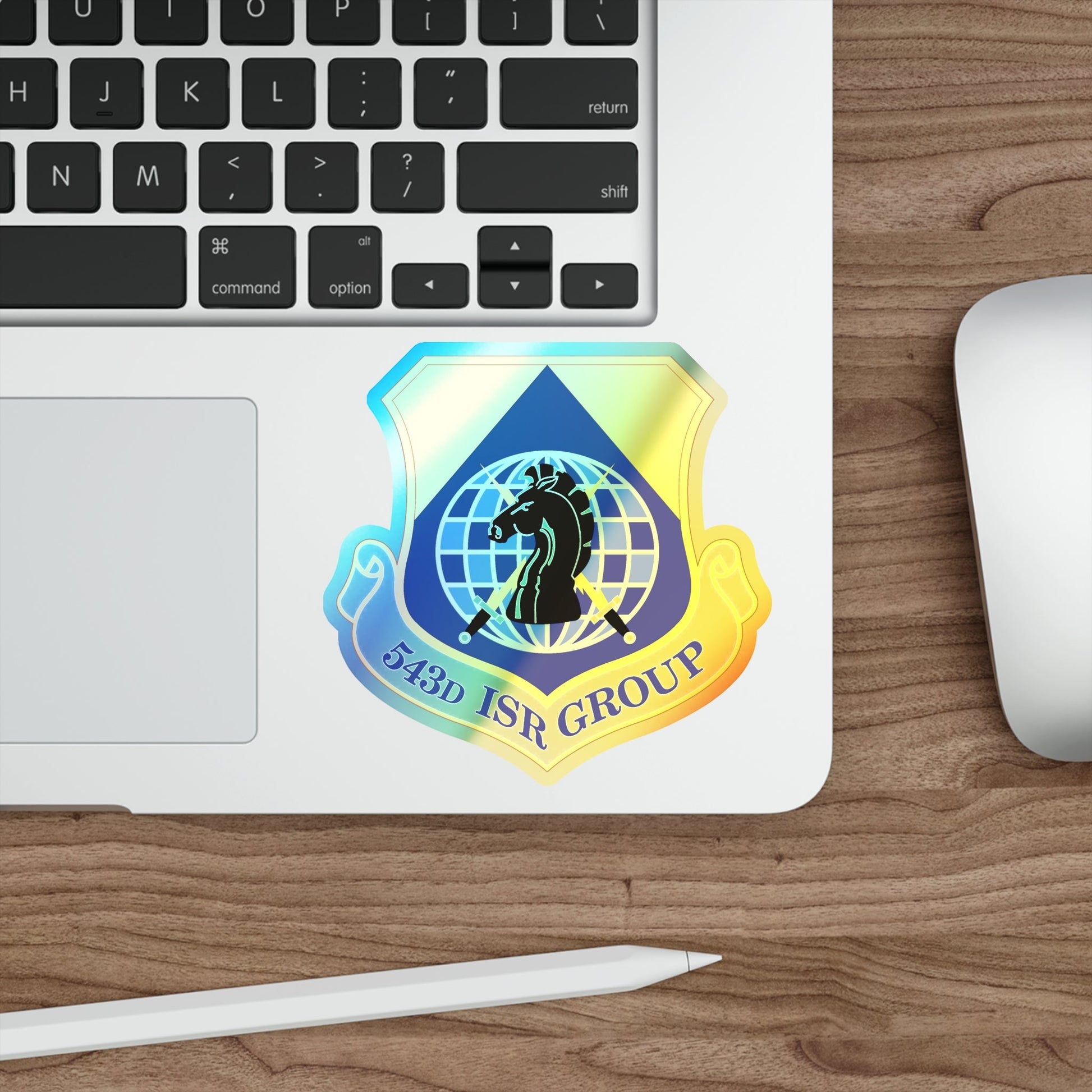 543 Intelligence Surveillance and Reconnaissance Group AFISRA (U.S. Air Force) Holographic STICKER Die-Cut Vinyl Decal-The Sticker Space