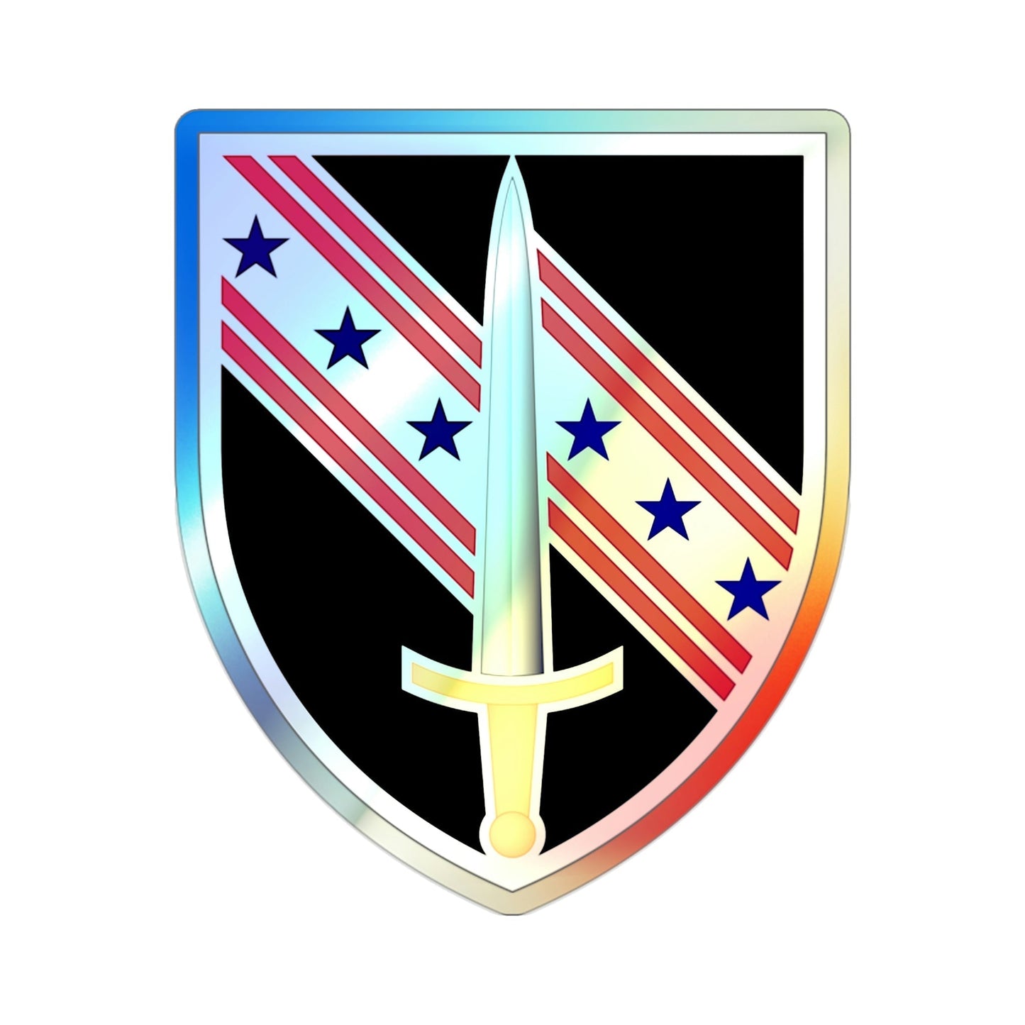 54th Security Force Assistance Brigade (U.S. Army) Holographic STICKER Die-Cut Vinyl Decal-2 Inch-The Sticker Space