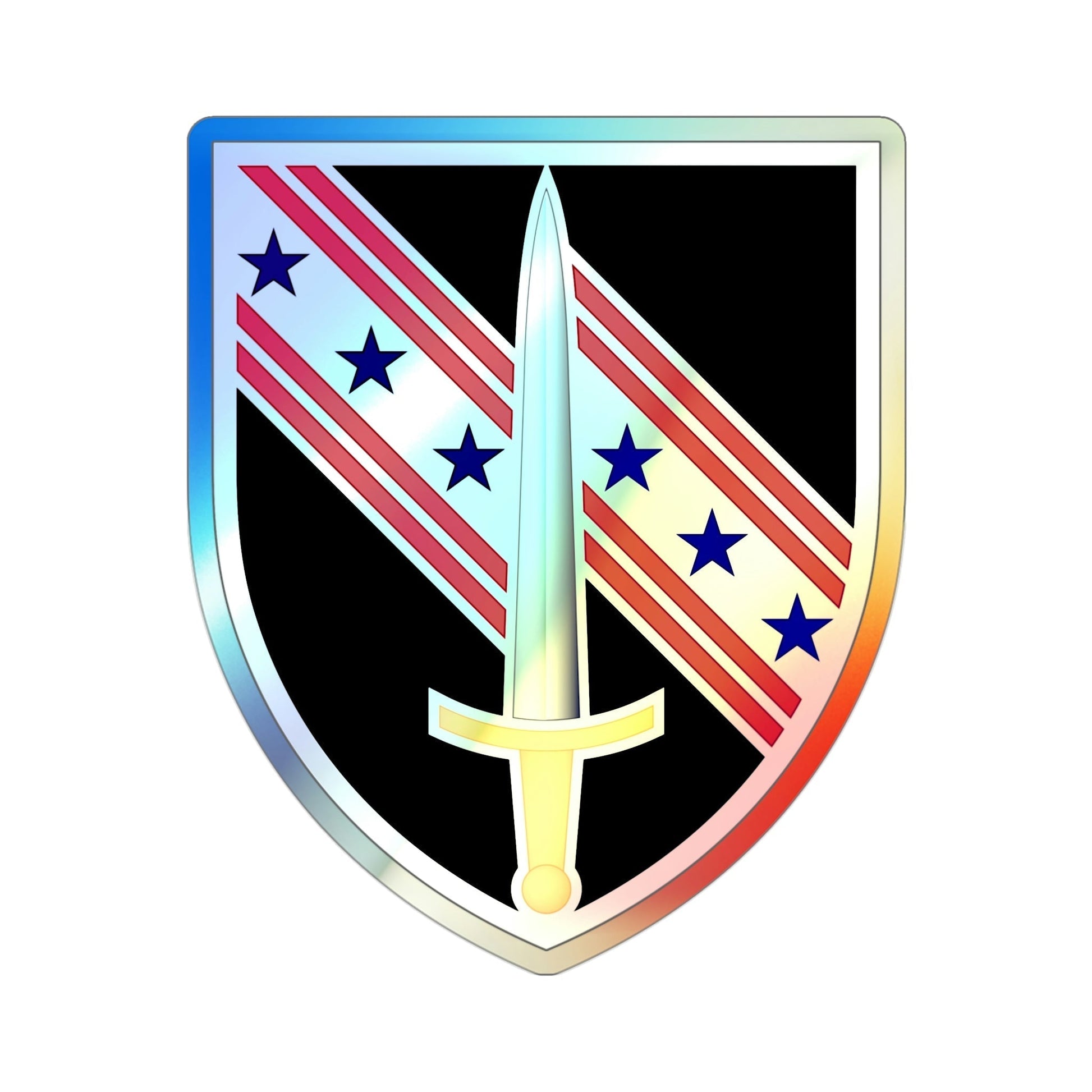 54th Security Force Assistance Brigade (U.S. Army) Holographic STICKER Die-Cut Vinyl Decal-3 Inch-The Sticker Space
