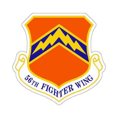 56th Fighter Wing (U.S. Air Force) STICKER Vinyl Die-Cut Decal-White-The Sticker Space