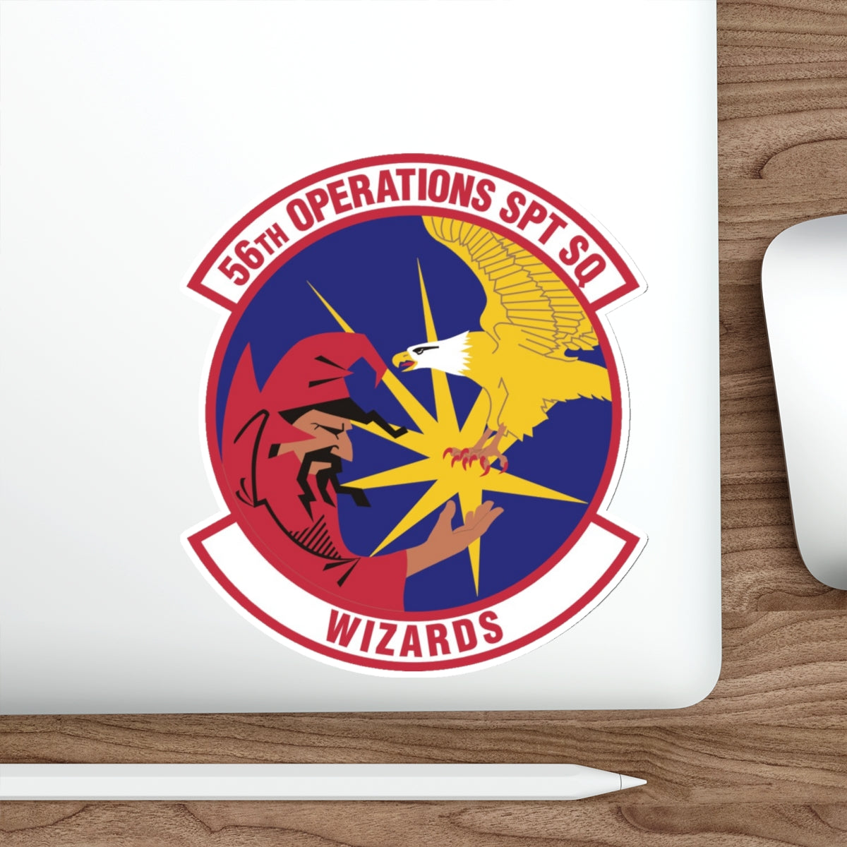 56th Operations Support Squadron (U.S. Air Force) STICKER Vinyl Die-Cut Decal-The Sticker Space