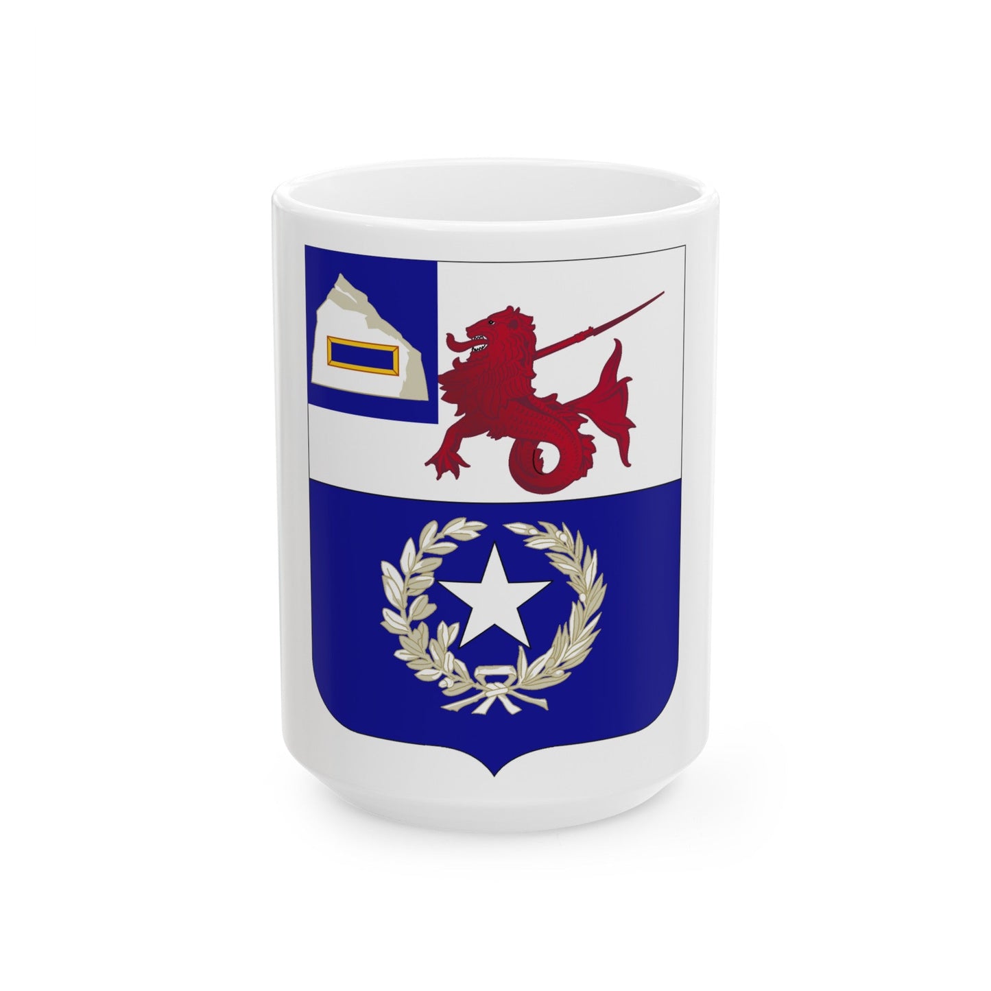 57th Infantry Regiment 2 (U.S. Army) White Coffee Mug-15oz-The Sticker Space
