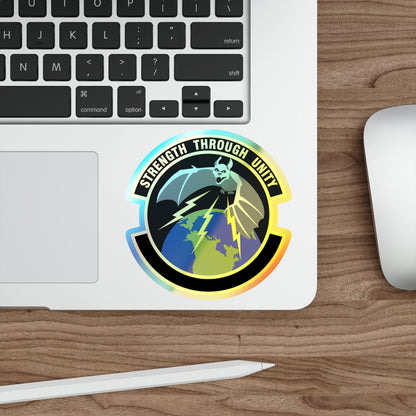 595 Operations Support Flight AFSPC (U.S. Air Force) Holographic STICKER Die-Cut Vinyl Decal-The Sticker Space