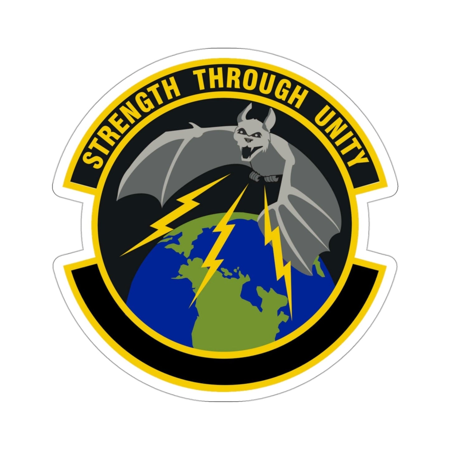 595 Operations Support Flight AFSPC (U.S. Air Force) STICKER Vinyl Die-Cut Decal-3 Inch-The Sticker Space