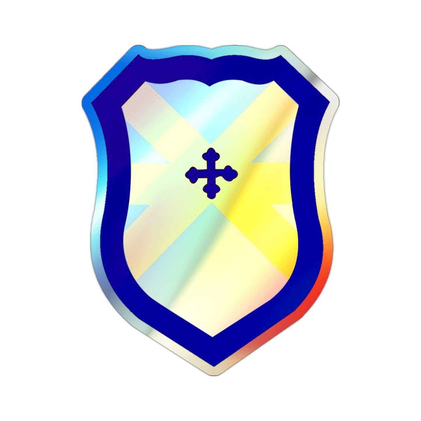 62 Cavalry Division (U.S. Army) Holographic STICKER Die-Cut Vinyl Decal-2 Inch-The Sticker Space