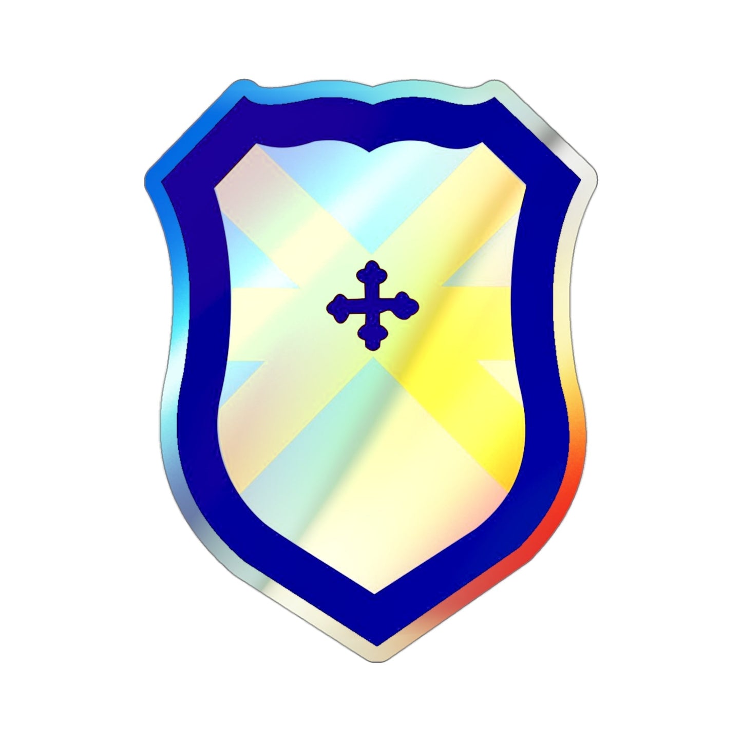 62 Cavalry Division (U.S. Army) Holographic STICKER Die-Cut Vinyl Decal-3 Inch-The Sticker Space