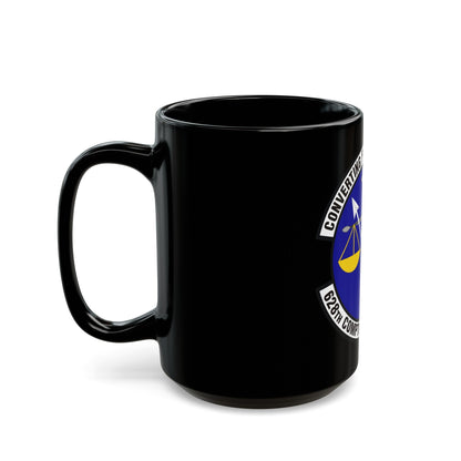 628th Comptroller Squadron (U.S. Air Force) Black Coffee Mug