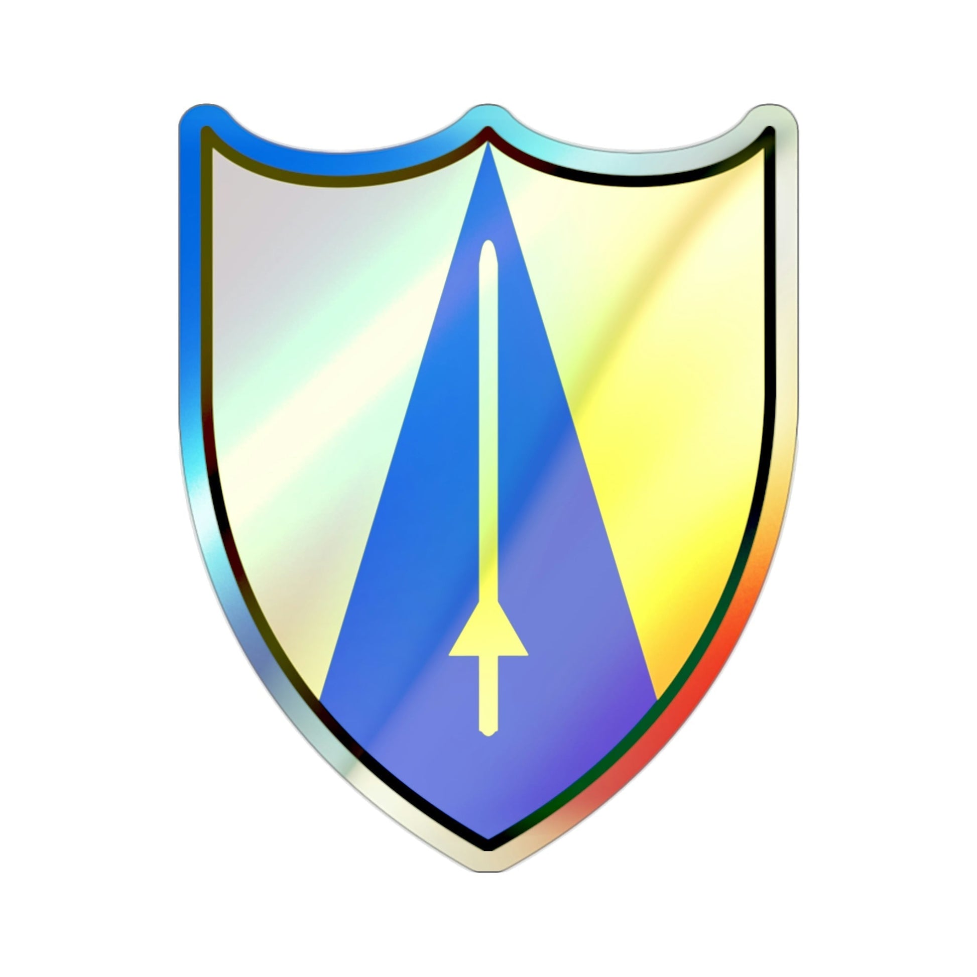65th Cavalry Division (U.S. Army) Holographic STICKER Die-Cut Vinyl Decal-2 Inch-The Sticker Space