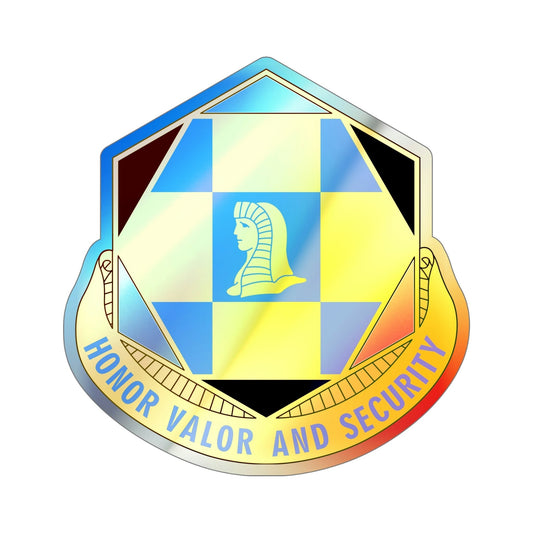 66 Military Intelligence Brigade v2 (U.S. Army) Holographic STICKER Die-Cut Vinyl Decal-6 Inch-The Sticker Space