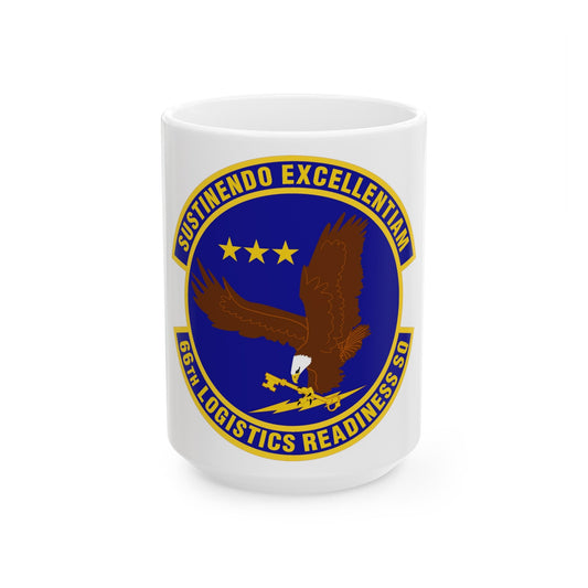 66th Logistics Readiness Squadron (U.S. Air Force) White Coffee Mug