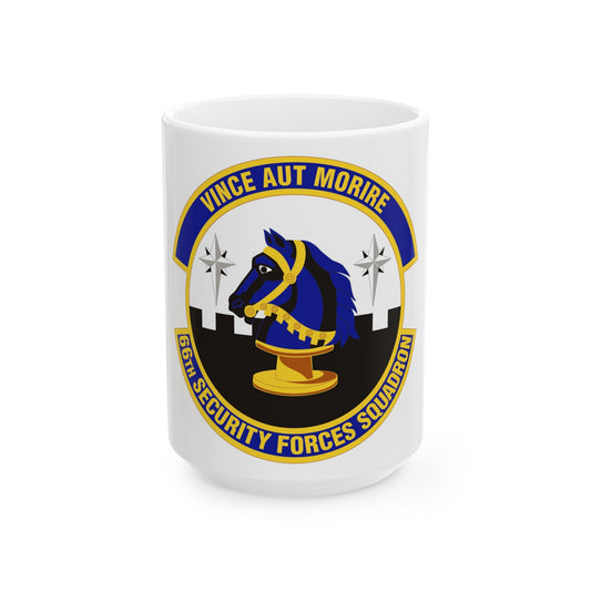 66th Security Forces Squadron (U.S. Air Force) White Coffee Mug