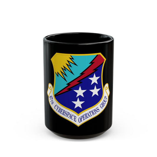 67 Cyberspace Operations Group ACC (U.S. Air Force) Black Coffee Mug