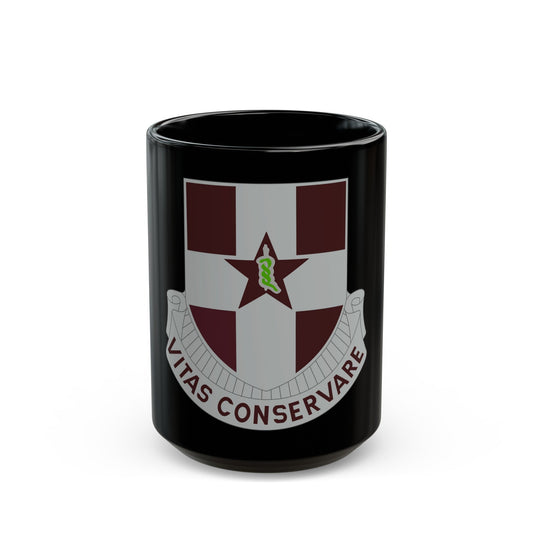 67 Medical Group (U.S. Army) Black Coffee Mug-15oz-The Sticker Space