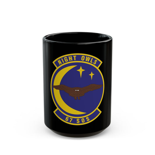 67 Special Operations Squadron AFSOC (U.S. Air Force) Black Coffee Mug